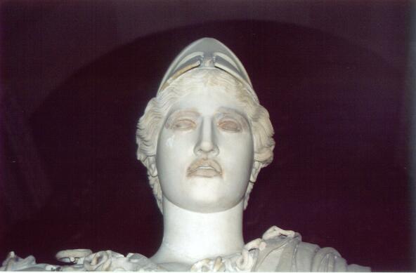 Athena Velletri face from front