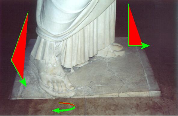 Athena Velletri feet from right with study