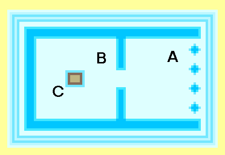 Temple plan of Athena's Temple