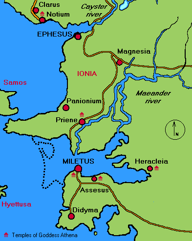 Ionia Map