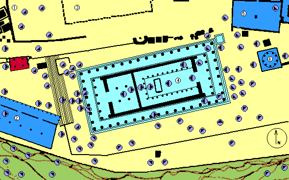 Parthenon plan