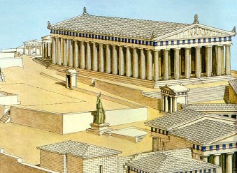 how old is the parthenon