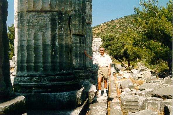 Athena Temple North Columns from E