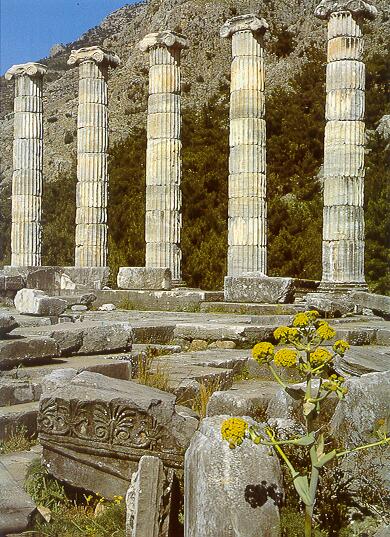 Athena Temple North Columns from SE